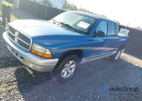 2004 Dodge Dakota Slt из США, поврежденный, VIN 1D7HL48N94S764009